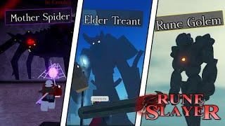 Locations Of All The Bosses! | Rune Slayer Guide