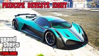 GTA ONLINE DLC БИТВА НА АРЕНЕ - PRINCIPE DEVESTE EIGHT СУПЕРКАР (ТЮНИНГ И ОБЗОР)