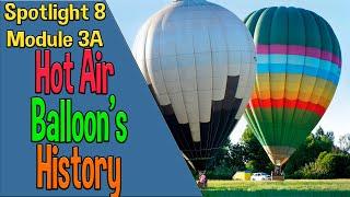 Spotlight 8 Модуль 3A. Hot Air Balloon's History