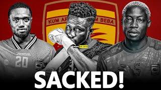 CONFIRMED KOTOKO  SACKED PLAYERS BLAY, DWAMENA,BASSEY, ADJETEY, MINTAH,  EDUKU, TENADU, ASARE 