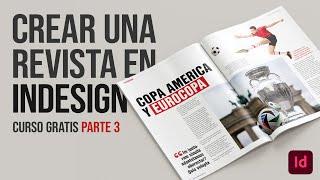 INDESIGN DESDE CERO: Cómo Diseñar tu Primera Revista en InDesign | Parte 3