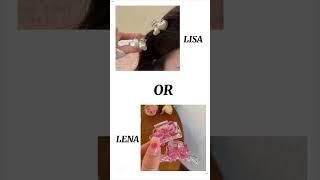 #lisaorlena #asethetic #hairstyle #like #subscribe