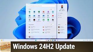 Windows 11 24H2 Update - What's New in Windows 11