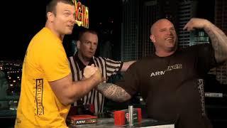 Armwrestling - War of arm wrestling devon larrat vs don underwood