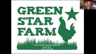 Poultry Regulations - Sarah Silva (Green Star Farm)