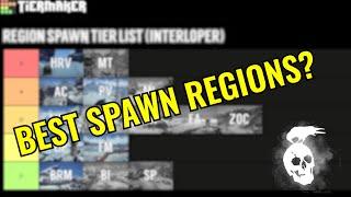 What is the best spawn region for interloper? (Tier List - The Long Dark)