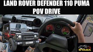 Land Rover Defender 110 POV Drive in Sri Lanka