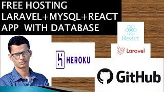 How to deploy a laravel+react project on heroku|| Free hosting bangla tutorial