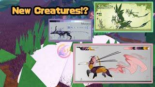 NEW CREATURES?! Nolumoth, Muravil, Verza! || Creatures of Sonaria