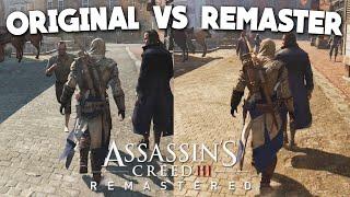 Assassins Creed 3 Remastered vs Original Comparison (AC3)