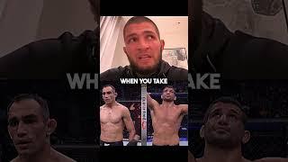 Khabib knew Tony Ferguson is done  #shorts #mma #ufc