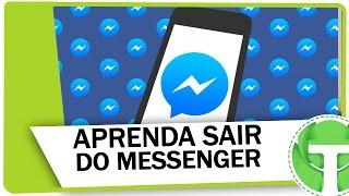 Como sair do Facebook Messenger no Android