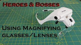 Paint-tech 06 - Using Magnifying Lenses