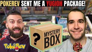 EPIC YUGIOH CARDS OPENING from POKEREV! RA YELLOW Mega Pack Yugioh Cards AND MORE!