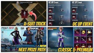 X-Suit Trick | Next Prize Path Bgmi | Upcoming Classic & Premium Crate in Bgmi | 3.4 Update Bgmi