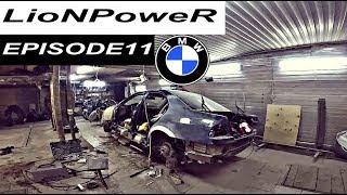 BMW E39 РЕМОНТ КУЗОВА (ПОРОГИ).LioNPoweR