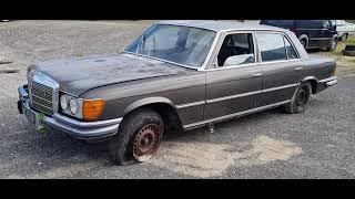 1973 Mercedes-Benz 450 sel barn find.