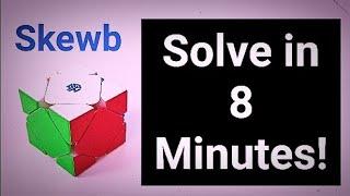 Skewb Tutorial! Solve Your First Skewb in 8 Minutes! | The Cubeologist