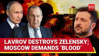 Putin’s FINAL WARNING? Lavrov Annihilates Zelensky AMID Peace Talks With U.S. In Saudi | Watch