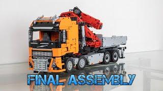 Lego Technic RC Volvo FH16 8x6-Final assembly[ep.7]