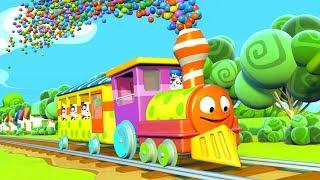 Panda Bo takes the Train to the Circus - Animation for Kids