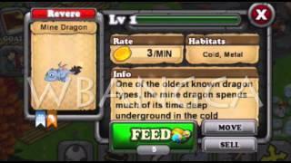 DragonVale How to breed a Mine Dragon in 52 secs