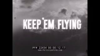 U.S. ARMY AIR FORCE TECHNICAL COMMAND  "KEEP EM FLYING"   WWII JOB PLACEMENT FILM   22434