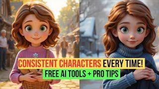 How to Create Consistent Characters in Cartoon Animation with AI tool | EASY | Step-by-Step Tutorial