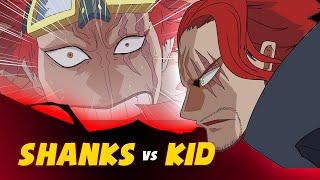 SHANKS vs KIDD - One piece animation fanmade - episode 1079