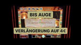 EYE OF HORUS auf 4 Euro FREISPIELE bis Auge +Verlängerung Merkur Magie Casino Spielothek Spielhalle