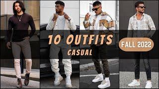 10 Latest Fall Casual Outfit Ideas for Men | Men's Fashion 2022 | Fall 2022