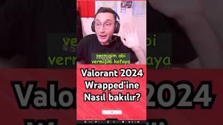 Sizin Valorant 2024 istatistikleriniz nasıl?    #valorant #valorantturkiye  #twitchtürkiye #kick