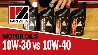 10W30 vs. 10W40 Oil | What’s the Difference Between 10W30 and 10W40 Oil  | Partzilla.com