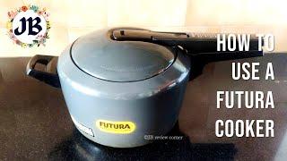 How to use Hawkins Futura Cooker in English