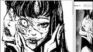 Tomie On Ms Paint