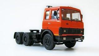 Сборка модели - МАЗ-6422 (AVD Models)