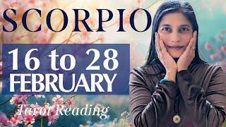 SCORPIO Tarot reading from 16 to 28 February  2025