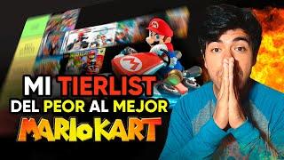 Hago UNA TIER LIST del PEOR al MEJOR Mario Kart! MIS FAVORITOS! 