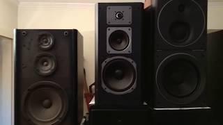 Wall of Sound 05 - Setup for round 3 of the vintage speaker comparison