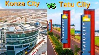 NEW Cities in NAIROBI CITY. KONZA CITY vs TATU CITY Kenya the East Africa Giants #trending #trending