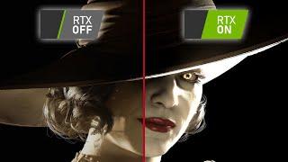 RESIDENT EVIL VILLAGE RTX On vs RTX Off - Comparaison Graphismes et FPS avec Ray Tracing