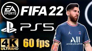 ASI ES FIFA 22 EN PS5 | 4K 60 FPS | MONTAGE