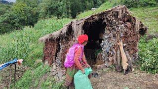 Mountain Shepherds People life's| Shepherd's Food Cooking and Eating| Western Rural Nepal