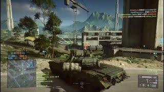 Battlefield 4 - We Caused Havoc In The Tank - Conquest Multiplayer Gameplay - LordGedi PS4