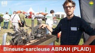 Bineuse-sarcleuse ABRAH de Dulks – Binage rapproché de jeunes plants délicats