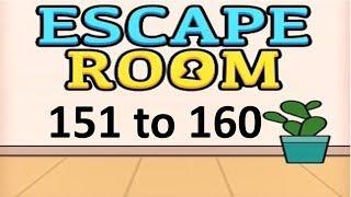 Escape Room: Mystery Word Level 151 to 160 Walkthrough