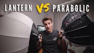 Omnidirectional Lantern Softbox vs Parabolic Lightdome | Aputure Lightdome Mini 2 | Which is best?