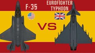 In-Depth Analysis: Eurofighter Typhoon and F-35 Fighter Jets Compared