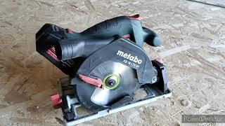 Обзор и отзыв на циркулярку metabo ks 18 ltx 57.