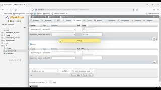 Creating foreign Key in phpMyAdmin (MySQL Database)